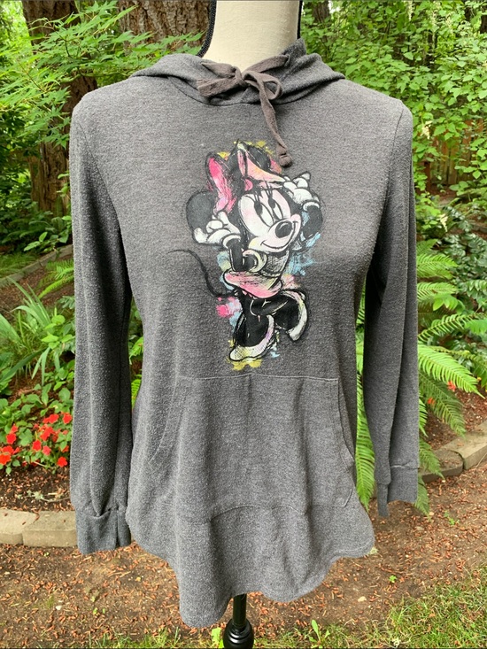 Disney Tops - Disney Gray Graphic  Pullover Hoodie